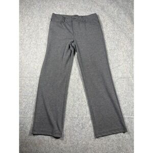 Lee Comfort Fit Womens Pants Gray Stretch Career Casual Size 12 Short‎